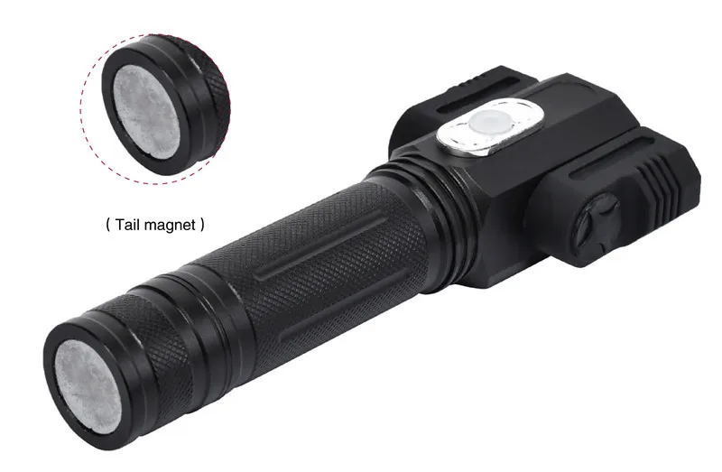 3800LM Cree xml t6+ 2Q5 фонарик мощный светодиодный фонарик перезаряжаемый фонарь вспышки света Применение 18650 Батарея для Кемпинг пеший туризм