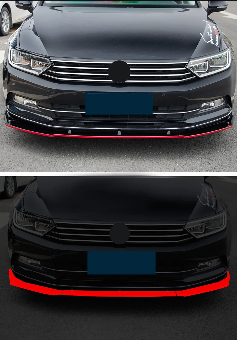 Lsrtw2017 Abs бамперная решетка бампер защитная накладка для Volkswagen Passat B8 вариант