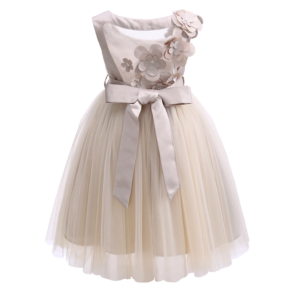 Cutestyles/Коллекция года; свадебное платье без рукавов для девочек-подростков; Вечерние Платья с цветочным узором для девочек; Детские Вечерние платья;