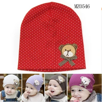 1 шт. Милая зимняя и осенняя вязаная крючком теплая хлопковая шапочка для