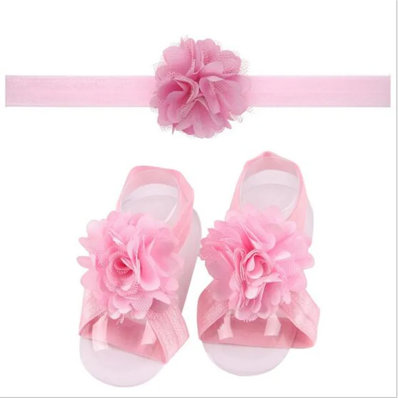 Новый стиль стразы Корона императора комплект оголовья для обуви новорожденных