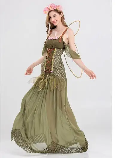 Новый ангела Платье феи с цветочным узором Самые популярные классические