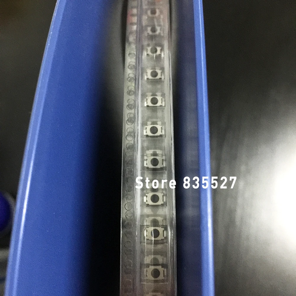 50 шт./лот 3*4*2,0 2P кнопка два ноги 2 pin SMD патч такт переключатель вертикальный кнопочный переключатель Микро 3*4*2 мм
