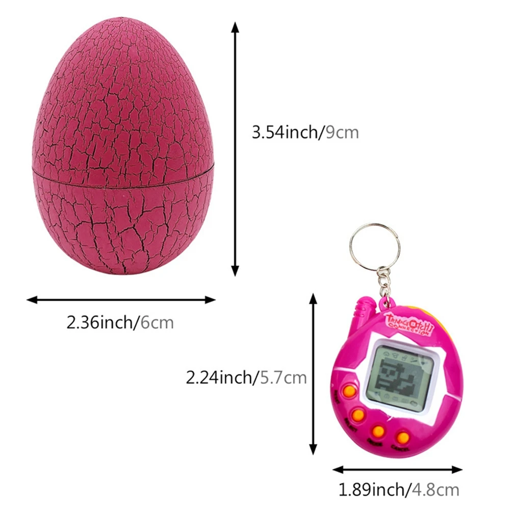 Динозавр яичная скорлупа светодиодный машина для домашних животных игрушки 90 s