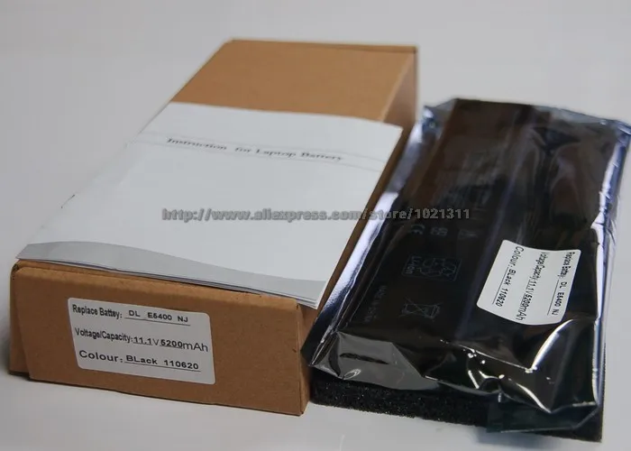 4400 мАч 10 8 В Аккумулятор для ноутбука Dell PW651 RM649 RM656 RM661 RM668 T749D U116D W071D WU841 Latitude E5400 E5410