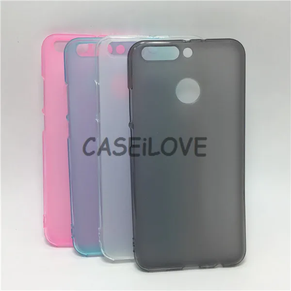 100 Шт./лот пудинг ТПУ Чехол для Huawei Honor V9 крышка мягкий Пудинг case case|cover for huawei|tpu