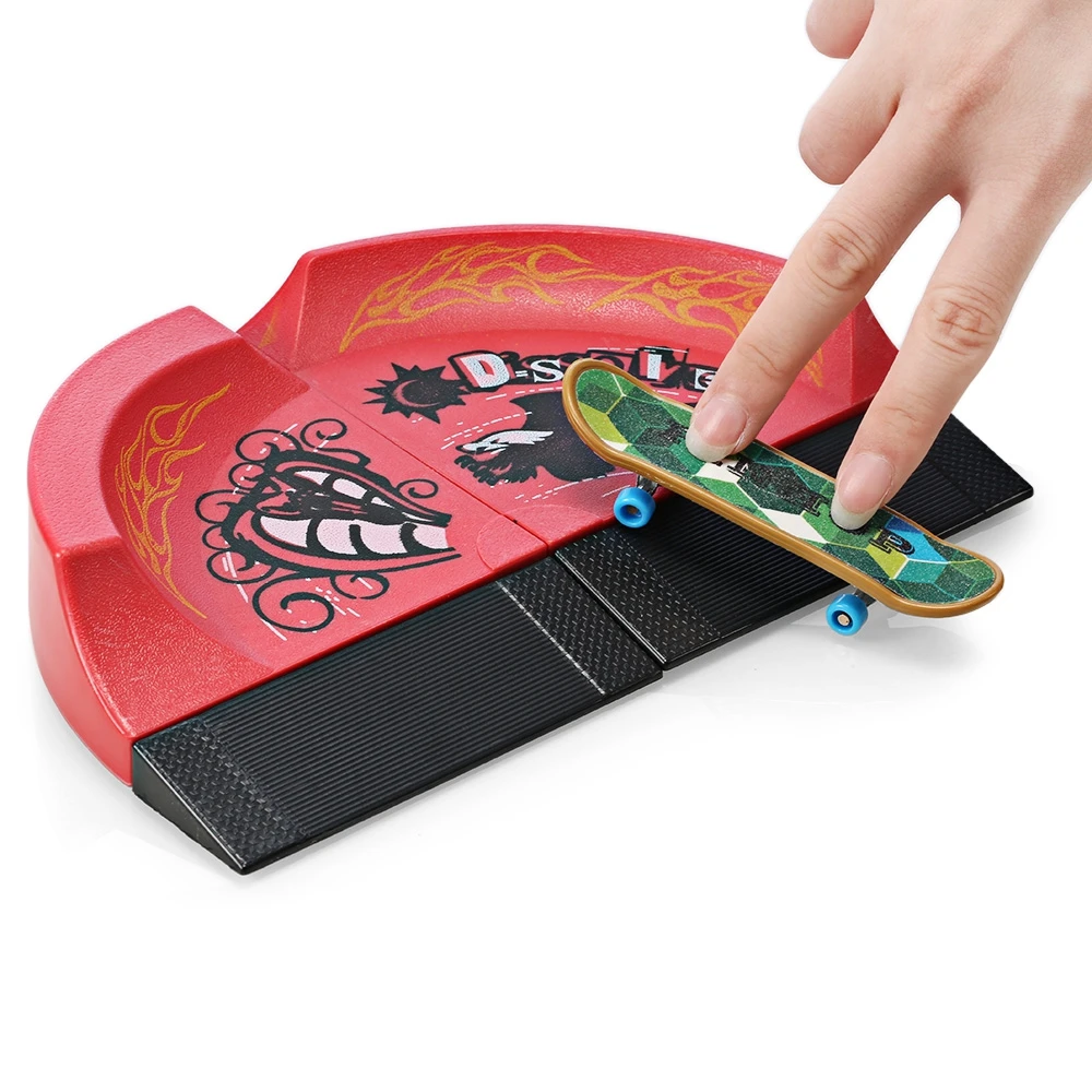Клиренс 1 комплект скейт-парк рампы части для грифа Fingerboard Finger Board Ultimate Parks детские