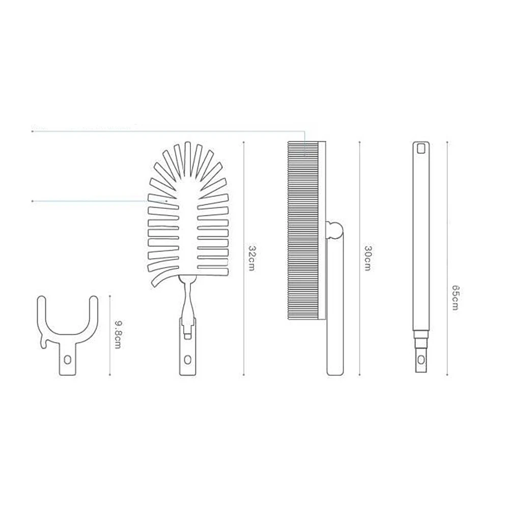 3 в 1 инструменты для чистки автомобиля Регулируемый растягивающийся