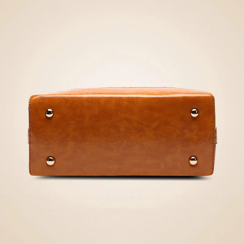 Женская сумка в стиле ретро с масляным воском женские кожаные сумки роскошная на