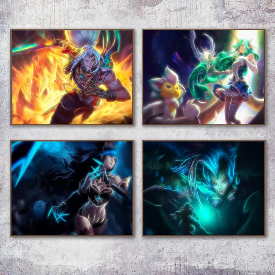 Diy 5D алмазная мозаичный декор, набор League Of Legends, картина, вышивка крестиком, полная квадратная дрель, Подарочная Наклейка на стену