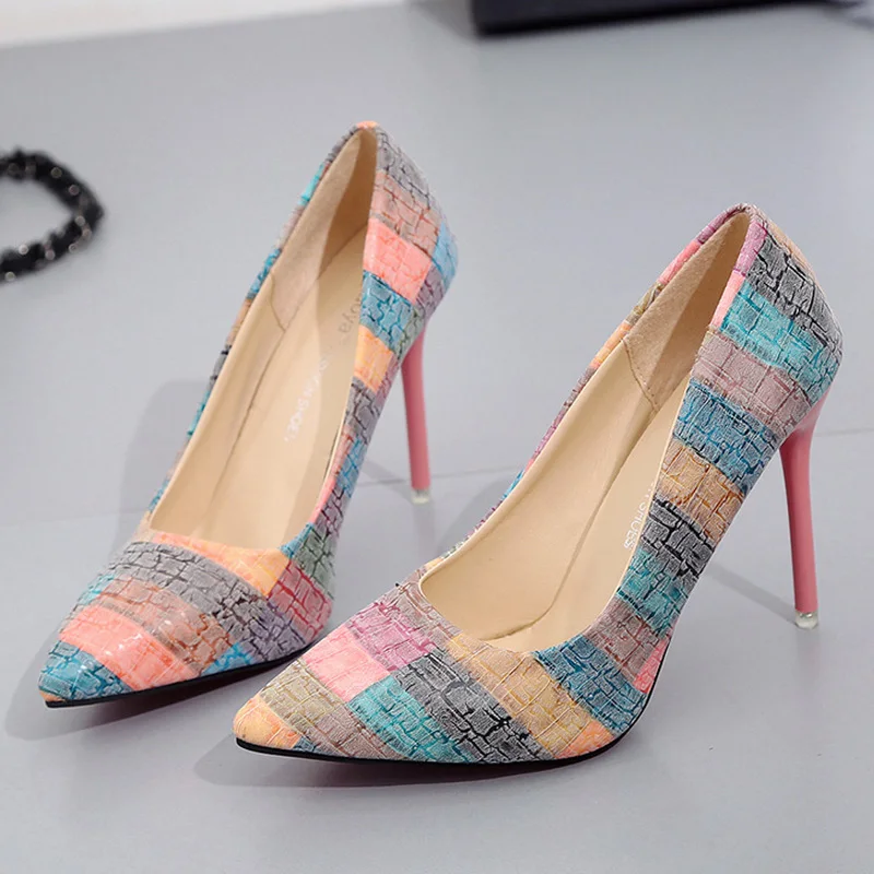 Модные женские туфли-лодочки Новая женская обувь Соблазнительные классические