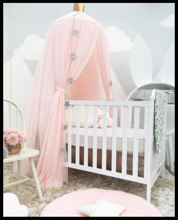 Подвесная купольная Игровая палатка для кровати занавеска с москитной сеткой