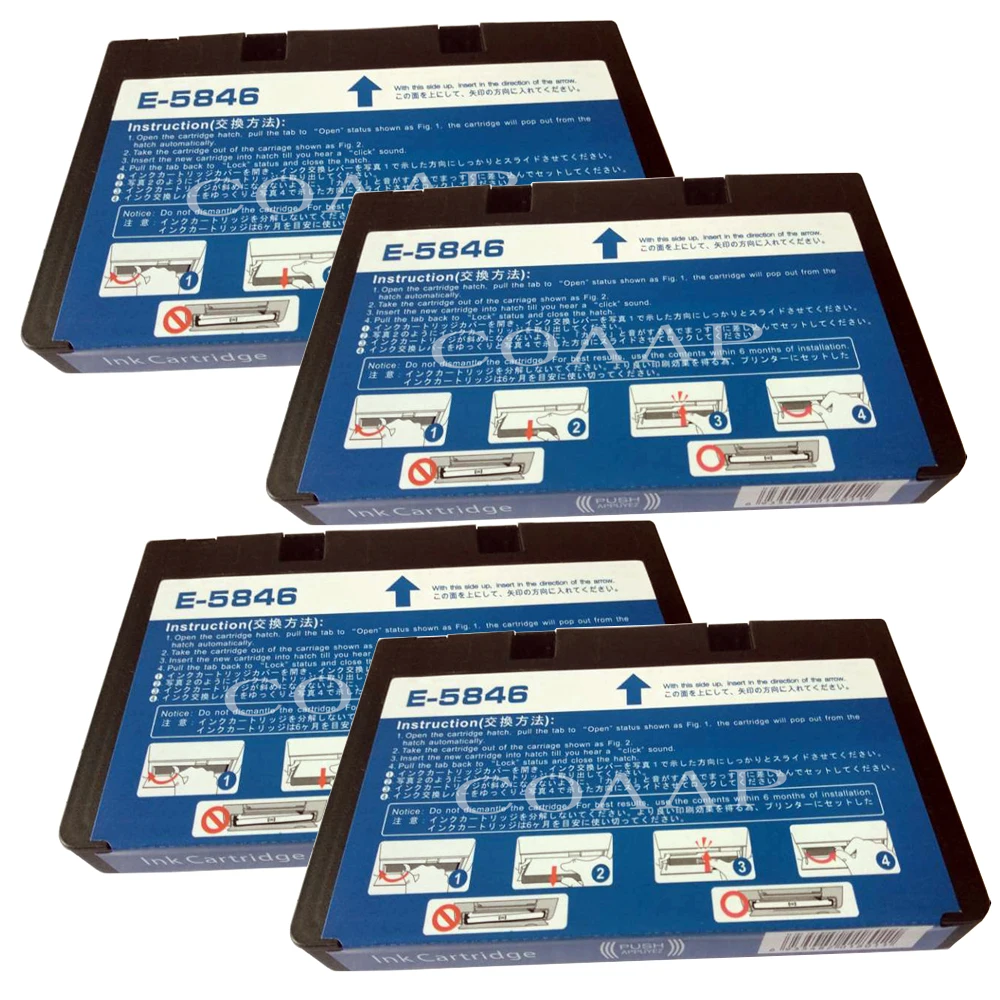 Новый совместимый чернильный картридж T5846 костюм для Epson PictureMate 200 240 260 280 290 PM240 PM225