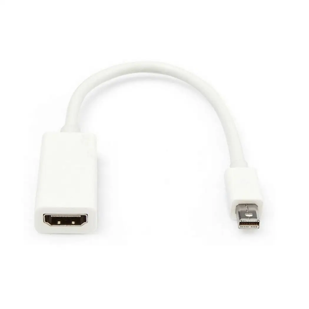 Mini DisplayPort Display Port DP для питания от источника. (Папа) Мужской HDMI Кабель адаптер (мама)