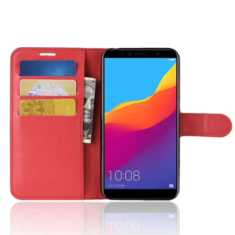 Для huawei honor 7A Pro 5 7 чехол откидная крышка кожанный кошелек полная Защита задняя