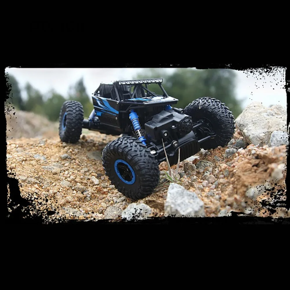 Pokich RC автомобиль 4WD 2 4 GHz альпинистский 4x4 двойной двигатель Bigfoot дистанционное