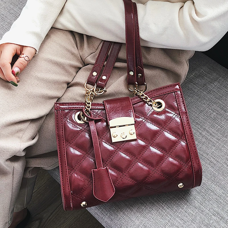 Европейская модная дама Tote Сумка 2019 новое качество ПУ искусственная кожа яркого
