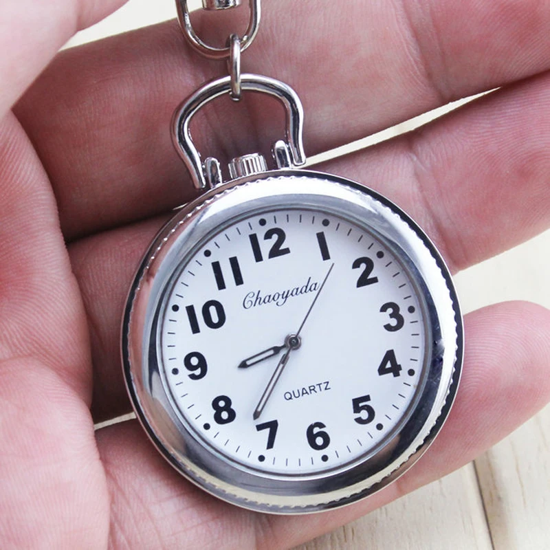 

large digital oldmen women quartz pocket watches father mather gifts students for test waterproof electronic key chains clock
