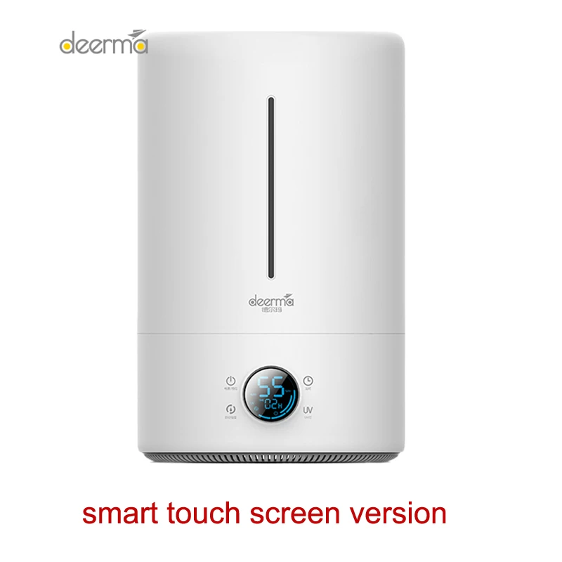 touch screen version Увлажнитель воздуха xiaomi Mijia deerma 5L, 35 дБ, тихий, Очищающий воздух для помещений с кондиционированием воздуха, офисный, бытовой - Цвет: touch screen version