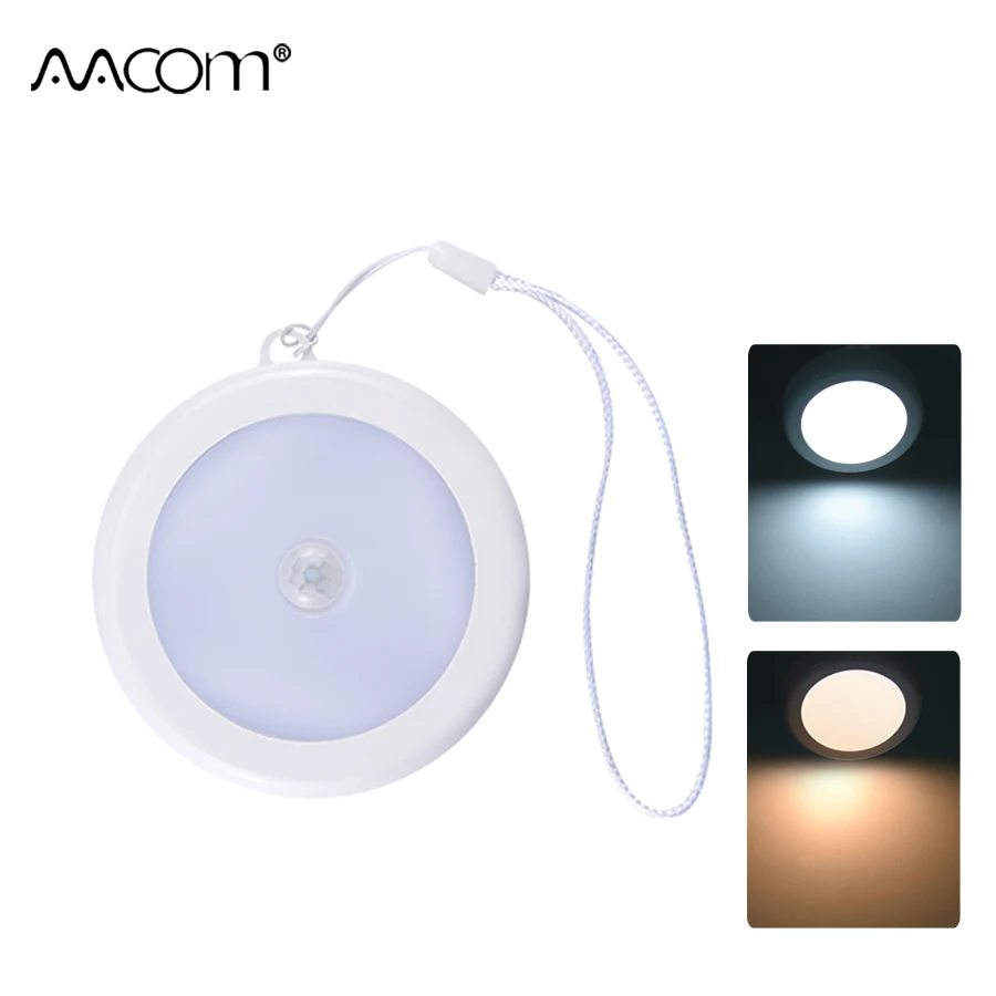 Светодиодное освещение для шкафа с ИК датчиком движения беспроводное магнитное