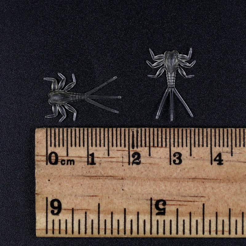 20 шт., Реалистичная приманка для ловли насекомых, Mayfly Nymph, материал для завязывания мух, кожа Mayfly, форель, ловля нахлыстом, завязывание мух, Размер 12, 14