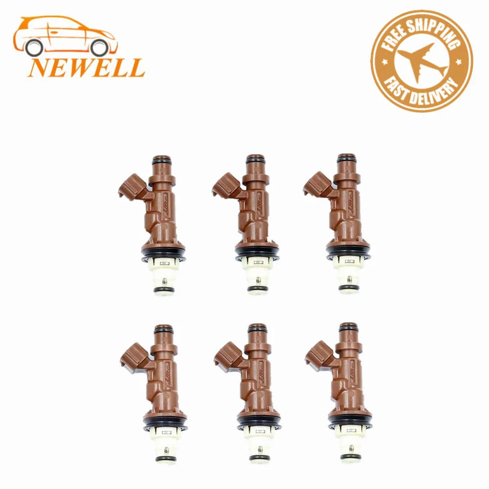 6 шт. топливный инжектор OEM 23250-62040 23209-62040 для Toyota 4runner Tacoma Tundra 3.4L 2325062040 2320962040 |