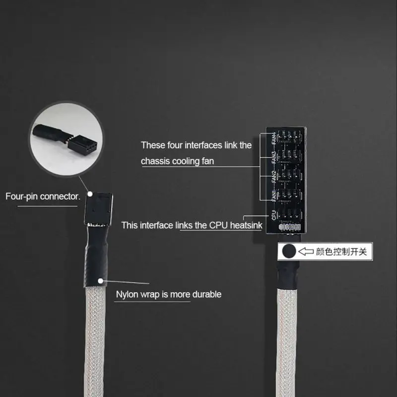 Marsnaska Новое поступление хост-кейс вентилятор охлаждения для ПК кабель питания от