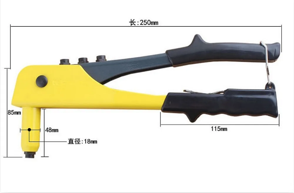 Клепальный пистолет RDEER для слепых заклепок клепальные Плоскогубцы Ручной
