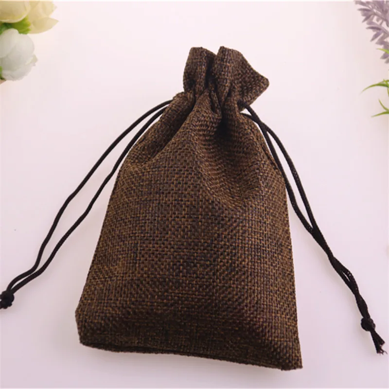 Новый дизайн оптовая продажа 5 шт./партия кофейные вечерние мешочки с кулиской