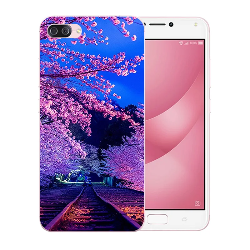 Phone Cases For Asus Zenfone 4 Max ZC520KL Clear TPU 5.2 inch Back Cover Animal Pattern Coque Full Protection Anti Knock Shell |