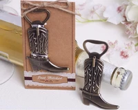 20pcs cowboy boots beer bottle opener corkscrew for wedding baby shower party birthday favor gift souvenirs souvenir