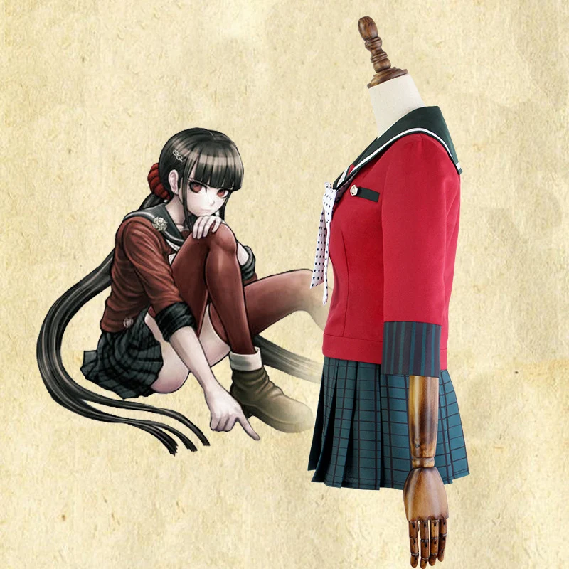 Новая школьная форма Danganronpa V3 Killing Harmony Harukawa Maki 6 шт. Женский карнавальный костюм