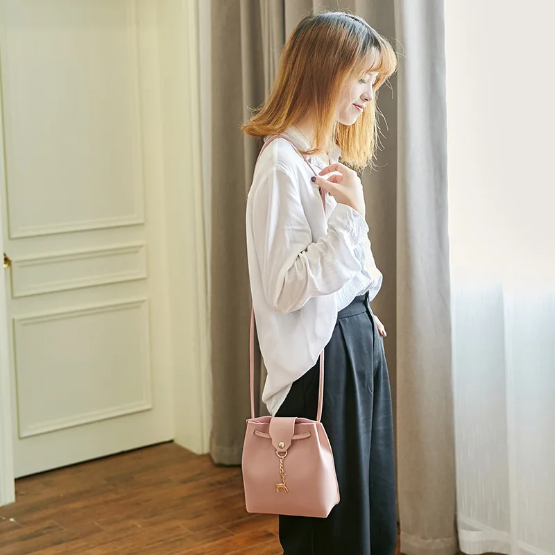 Маленькая сумка мешок через плечо для девочек сумки 2019 женские мини отдыха Сумка