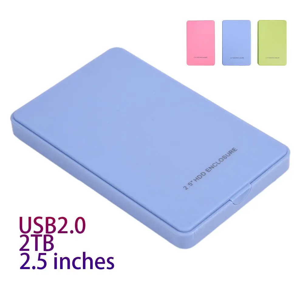 2 5 дюймовый HD чехол SATA к USB HDD жесткий бокс Caddy 0 Hosuing Cover для XP Win7 Win8 LINU MAX Прямая