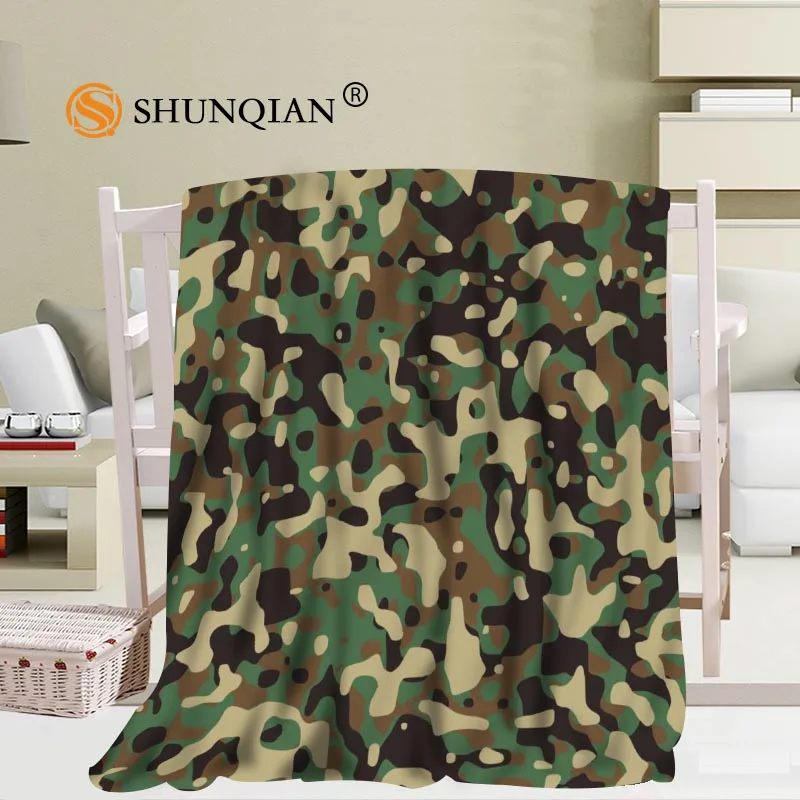 Камуфляжное фланелевое одеяло 56x80 дюймов 50x60 40x50 дюймов|warm blanket|throw blanketbed throw |