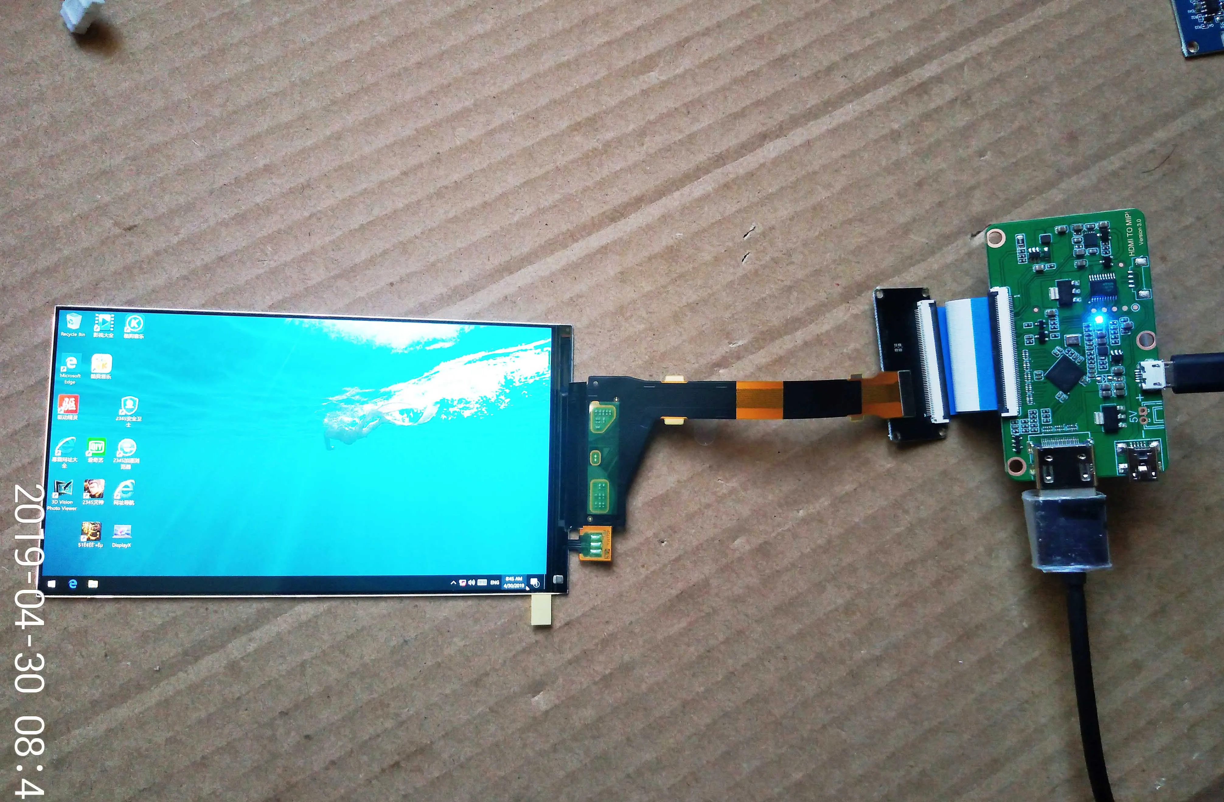 5,5/6 дюймов 2K HDMI ips lcd комплект 1440*2560 MIPI к HDMI дисплей комплект для 3d принтера DIY проектор второй дисплей Raspberry Pi