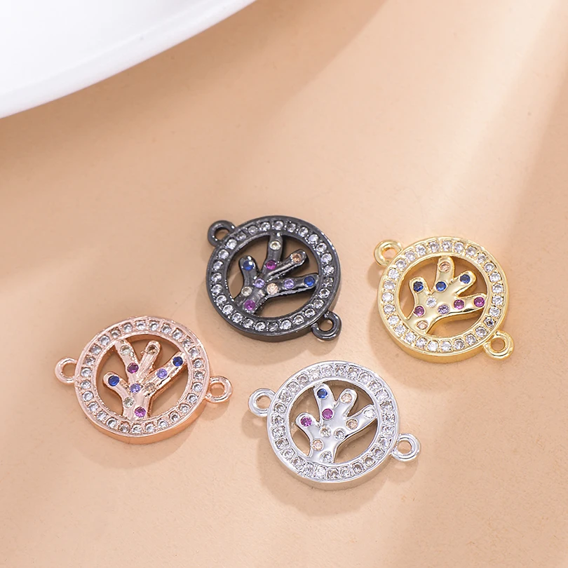 Очаровательные Подвески Neovivi с круглыми полыми деревьями для женского ожерелья