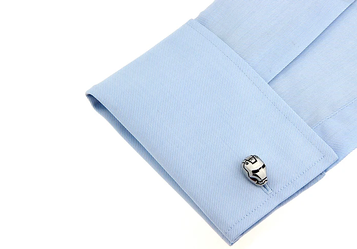 iGame Cufflinks Silver Color Ironman Mask Design Superheroes Cuff Links Free Shipping | Украшения и аксессуары