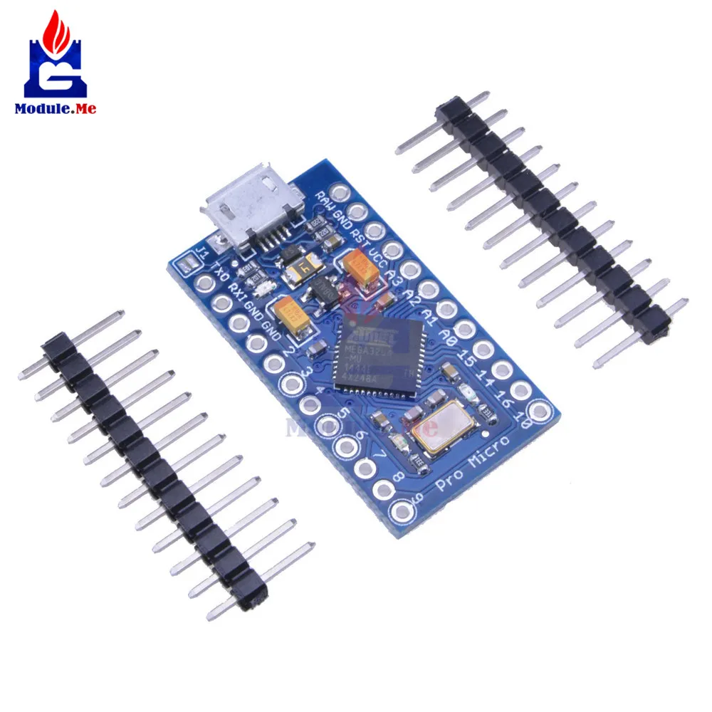 Плата Micro USB ATmega32U4 Pro 3 В 8 МГц модуль для Arduino/Leonardo ATMega 32U4 контроллер замена ATmega328|pro