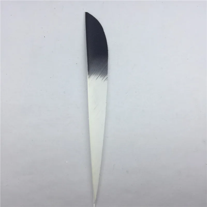 50 шт. 5 &quotвысокое качество капли воды форма белый и черный стрельба из лука охота