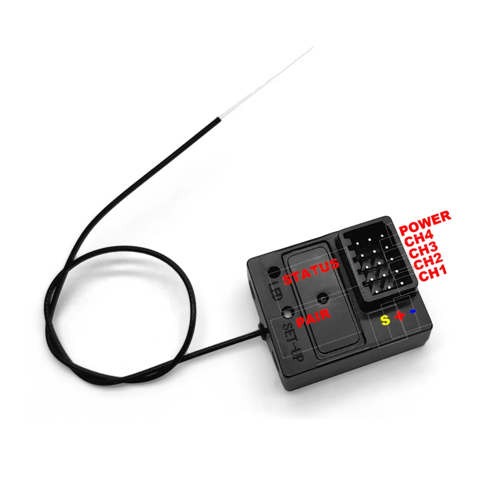 DasMikro 4 канальный поверхности приемник Rc автомобилей Запчасти для FUTABA S FHSS