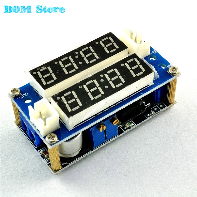 2017 новые Drive литий Зарядное устройство Мощность 5A понижающий модуль с Вольтметр