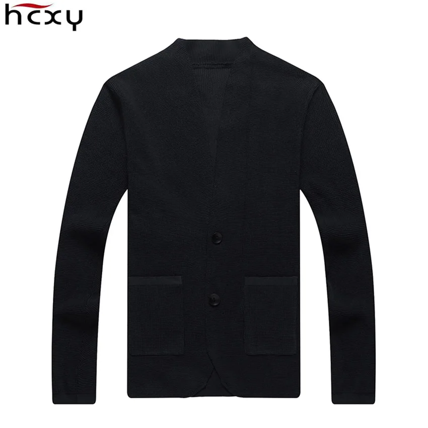 Мужской кардиган HCXY 2019 свитер Блейзер версия мужские свитера куртки модные