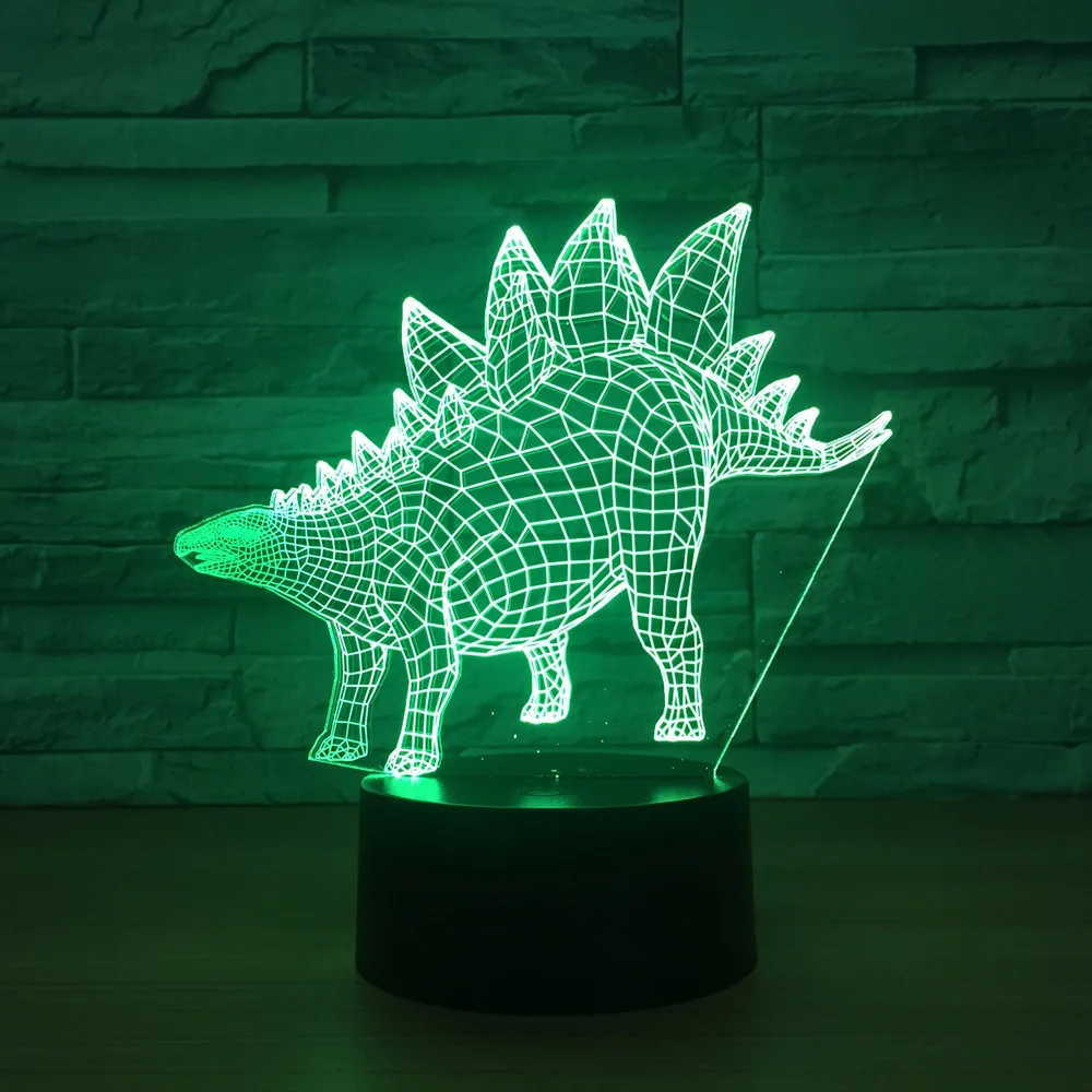 3d лампа Sword Dragon с цветным обесцвечиванием акриловый светодиодный Usb ночник