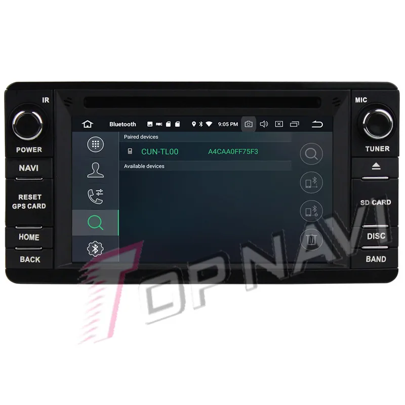 Автомобильный GPS-навигатор Topnavi Octa Core Android 9 0 для Mitsubishi OUTLANDER 2014 DVD мультимедийный
