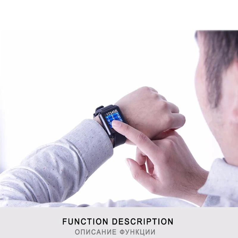 Горячее предложение! Распродажа! Самые дешевые Bluetooth Смарт часы Здоровье Браслет