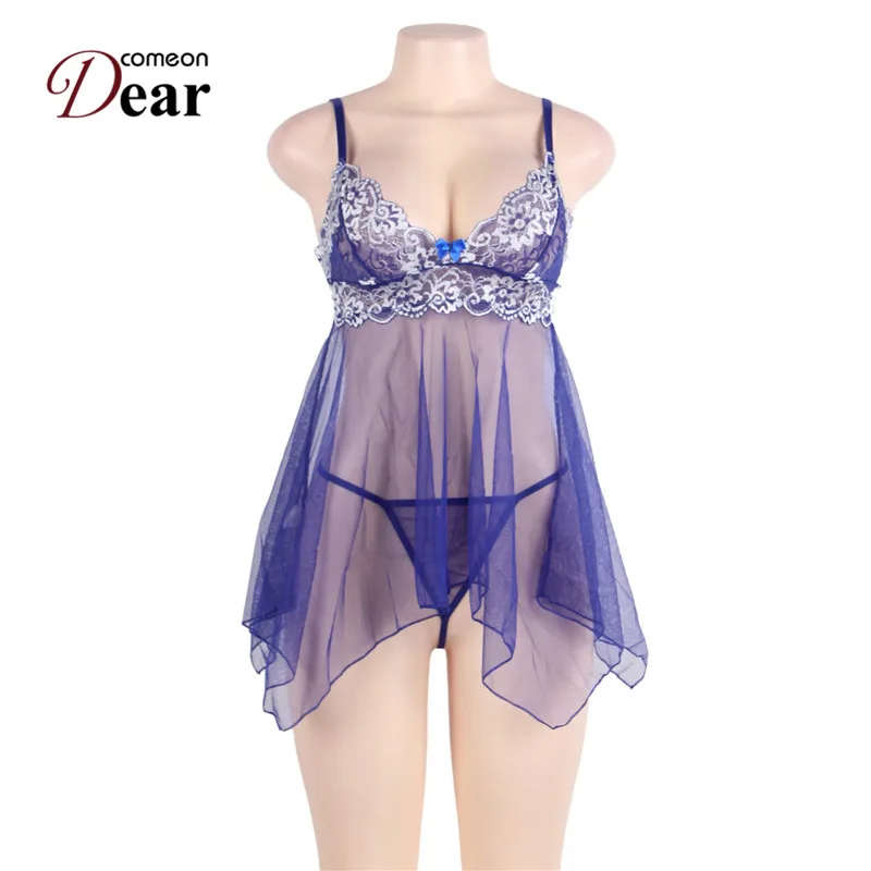 Эротическое белье Comeondear RA80486 Lenceria эротическое Tenue сексуальное размера плюс