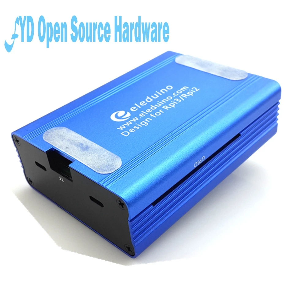 Высококачественный синий алюминиевый корпус для Raspberry Pi 3 | Электронные