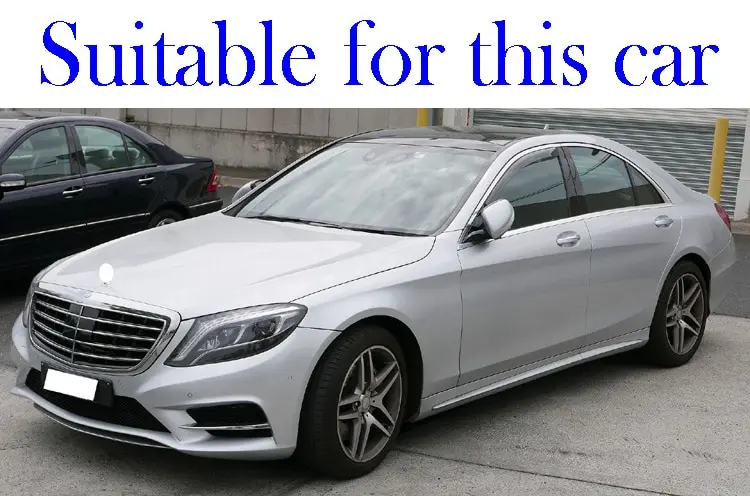 4 шт. пластиковый Наружный козырек для Mercedes Benz S Class W222 2014 2019|Навесы и укрытия| |