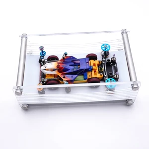 Платформа для каретки 35, дорожка с регулируемой многоугольной регулировкой, 35 полос тормоза, Shunting Station, блок настроек, 4WD инструмент для RC Tamiya Mini 4WD автомобиля